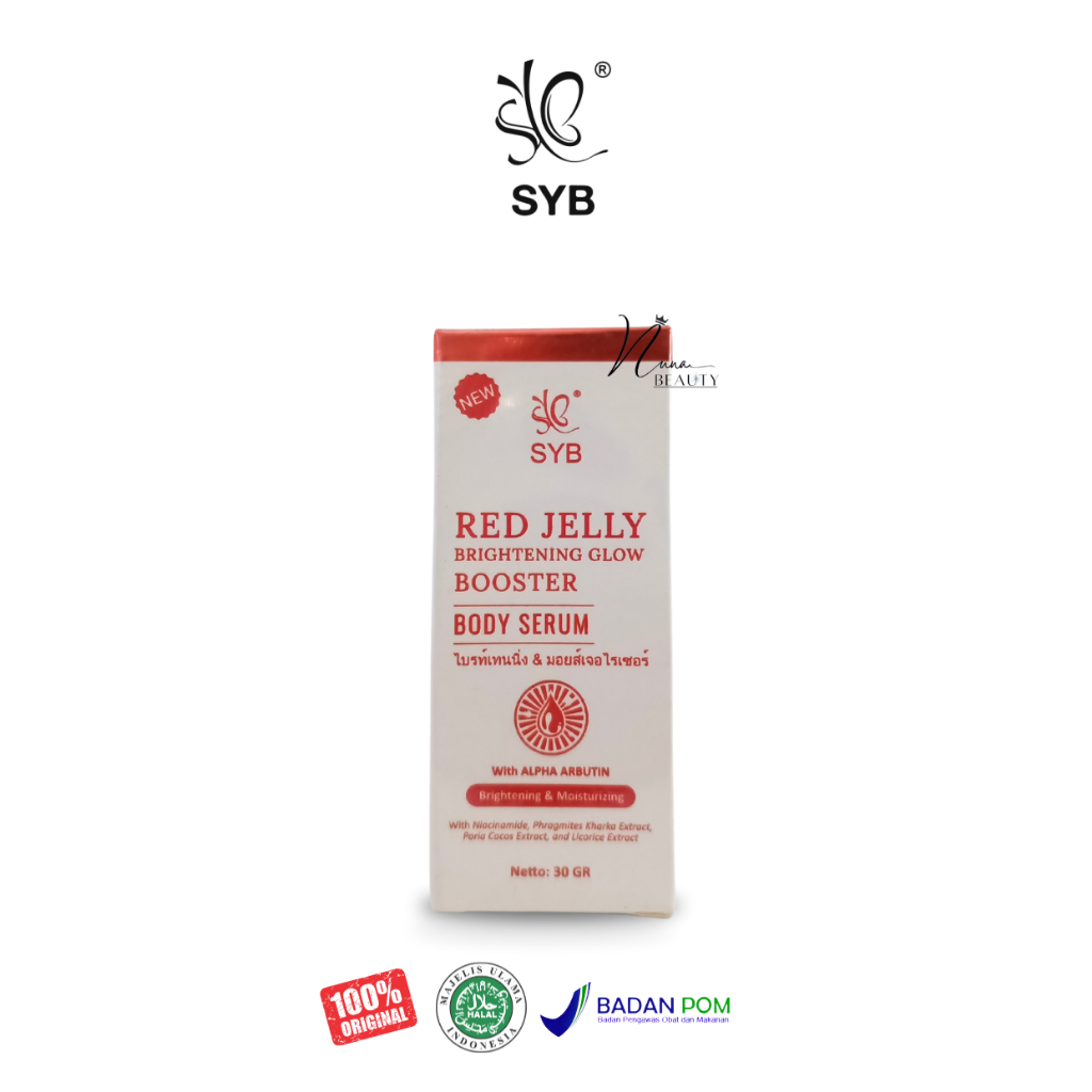 SYB RED JELLY BRIGHTENING GLOW BOOSTER BODY SERUM