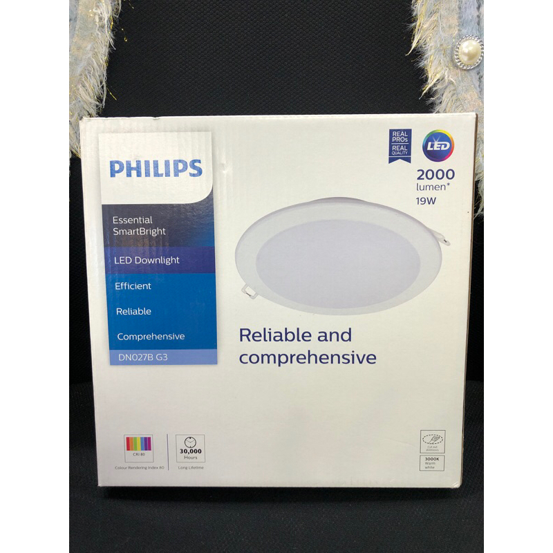 lampu downlight LED DN027B G3 DN 027B 19w 19 w 19 watt 19watt PHILIPS