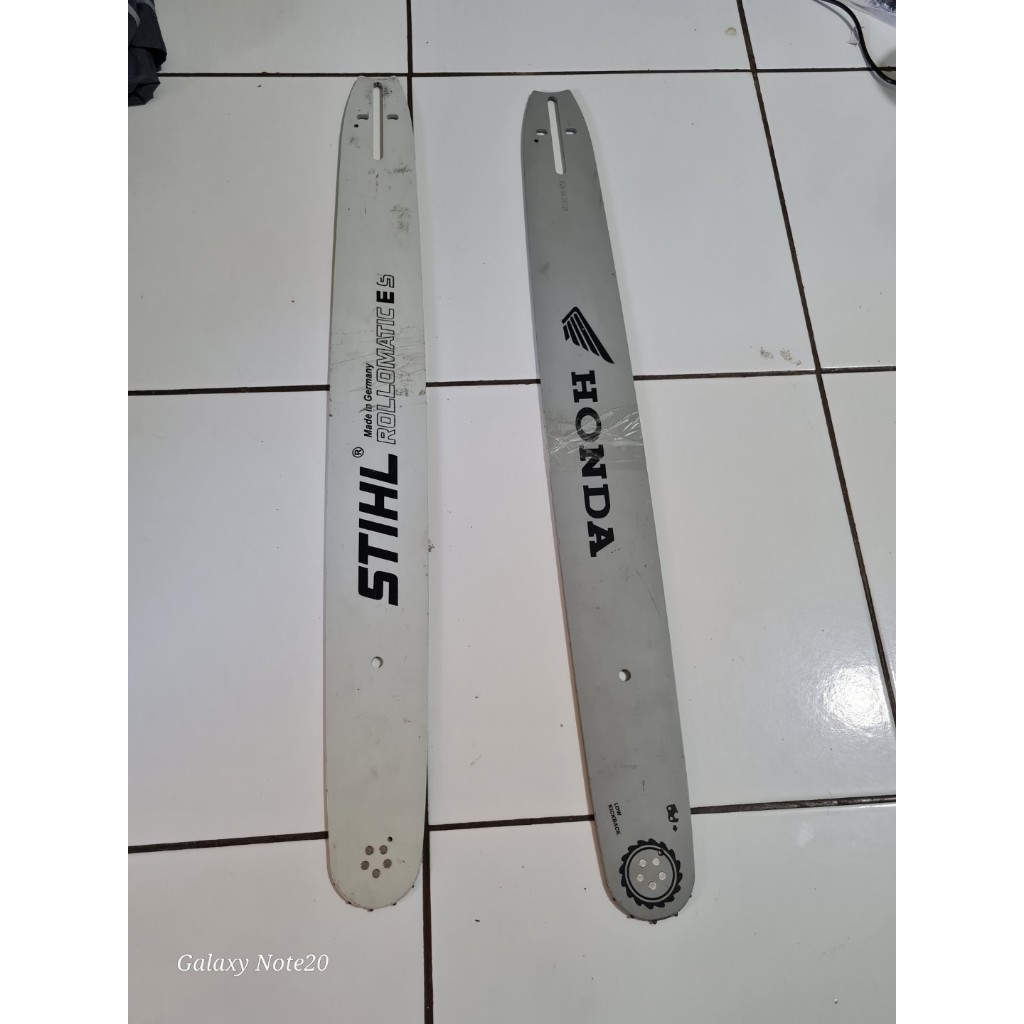 Guide Bar Chainsaw 24 inch Laser Untuk Mesin Gergaji Kayu