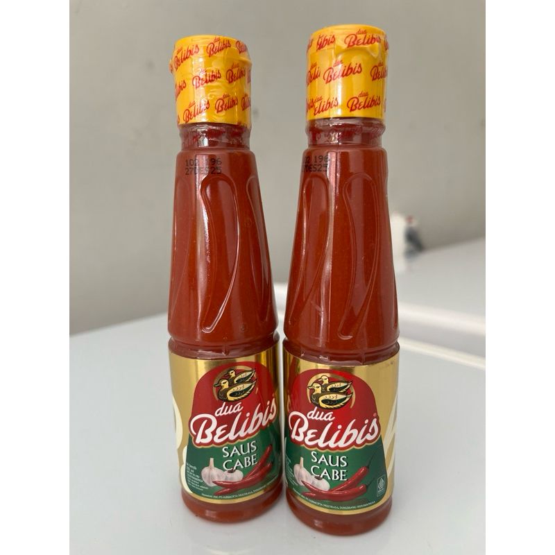 

Dua belibis saus cabe botol 135ml
