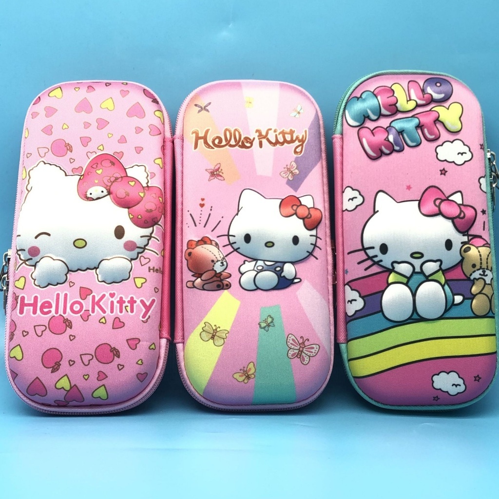 

Kotak Pensil Resleting Multifungsi Tempat Pensil Anak Motif Lucu / Pencil Case Cartoon Cinnamoroll