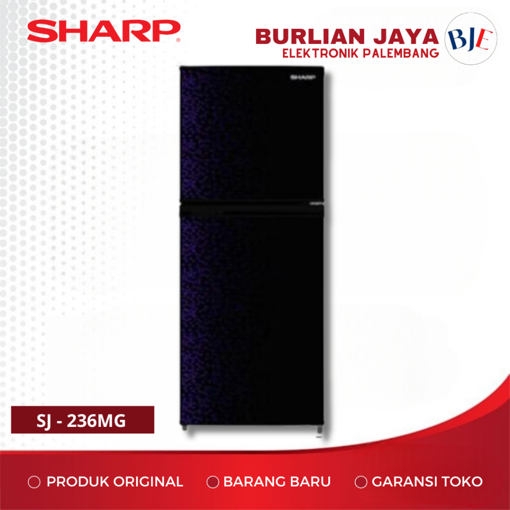 KULKAS 2 PINTU SHARP SJ-236MG KULKAS 2 PINTU PALEMBANG
