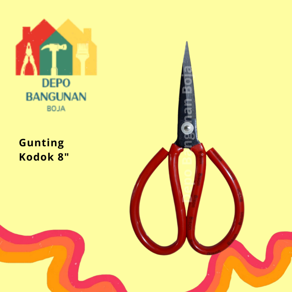 

(27.4) (8") Gunting Kodok / Gunting Serbaguna / Gunting