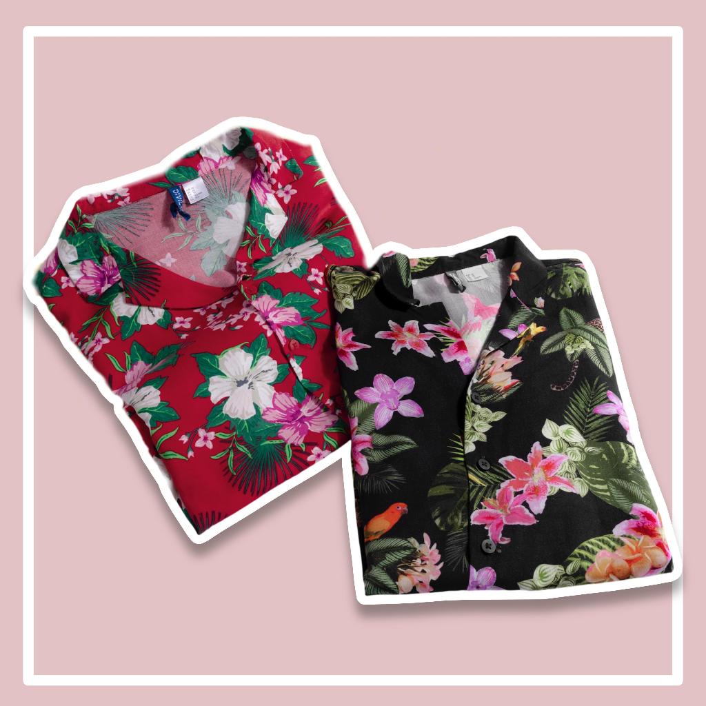 Kemeja Summer Glide Printed Floral - HM