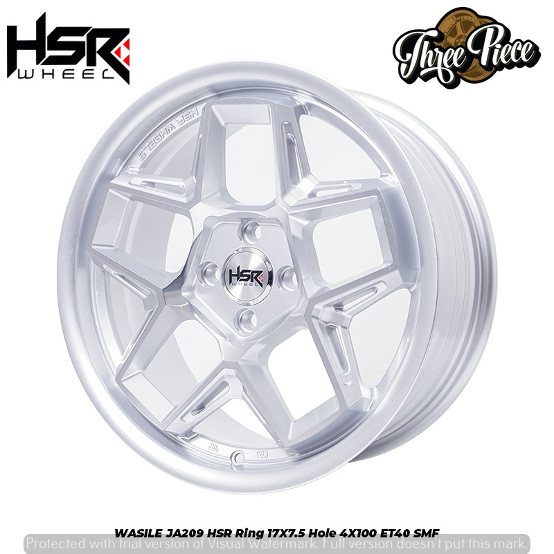 Velg Mobil Ring 17 HSR WASILE buat Jazz Yaris Fiesta Freed Mobilio Rocky