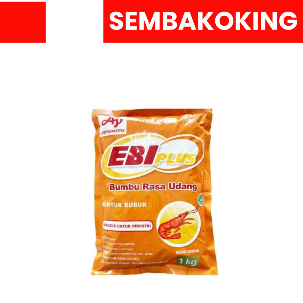 

EBIPLUS AJINOMOTO EBI PLUS 1KG KALDU UDANG