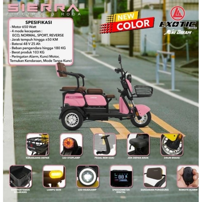 RODA 3 EXOTIC SIERRA