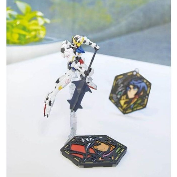 Original Made In Japan Chara Action Stand Base Plate HG RG SD 1/144 Orga Itsuka barbatos tekkadan