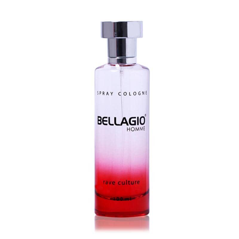 bellagio spray cologne /parfum pria rave culture / merah 100ml