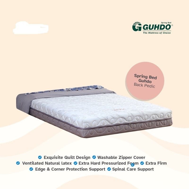 Kasur Guhdo BackPedic Latex - Venetian Style - Orthopedic tulang