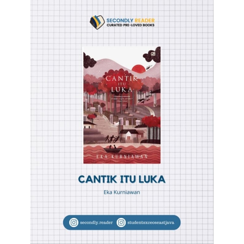 PRELOVED BOOK | CANTIK ITU LUKA IND VER | ORIGINAL 100%