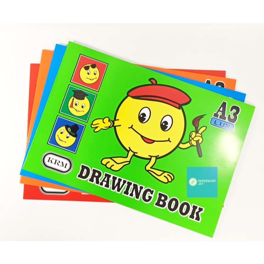 

Buku Gambar A3 / Drawing Book/ SKETCHBOOK / BUKU SKETSA A3 isi 10 Lembar