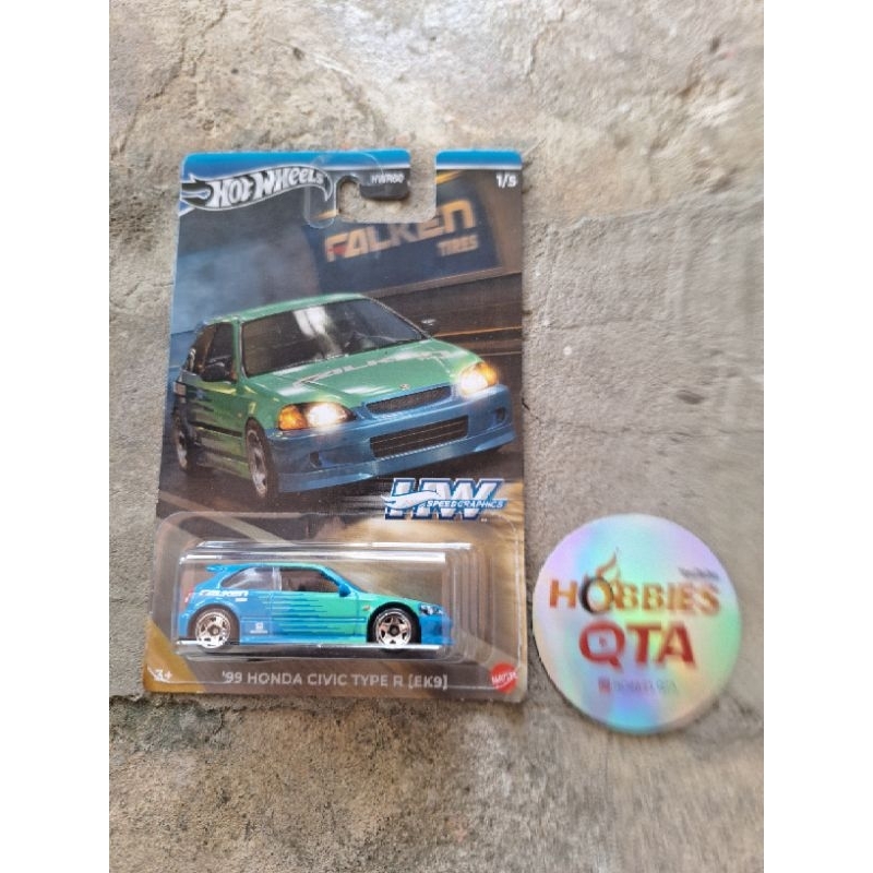 Hot wheels 99 Honda Civic Type R (EK9)