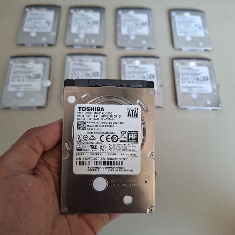 Hardisk 500GB Toshiba Slim