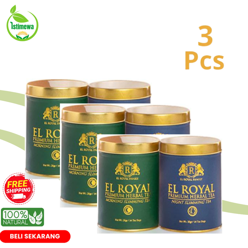 

EL ROYAL PREMIUM TEA - Paket Hemat Premium Tea - Tea 3X Lenih Cepat Menurunkan Berat Badan