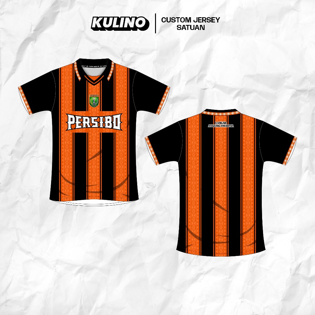 Custom Jersey Bahan Standart Milano