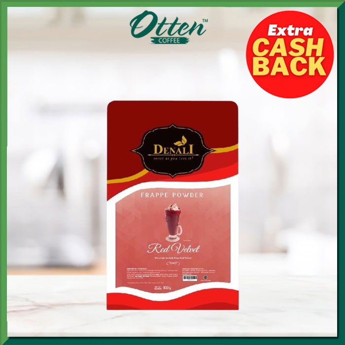 

Denali - Red Velvet Powder 800 Gram - Bubuk Minuman Rasa Red Velvet