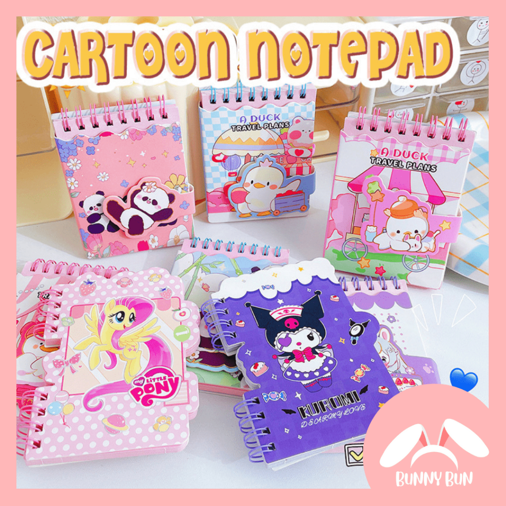 

Notebook A7 Sanrio Notepad Memo Book Buku Catatan Karakter Stationery