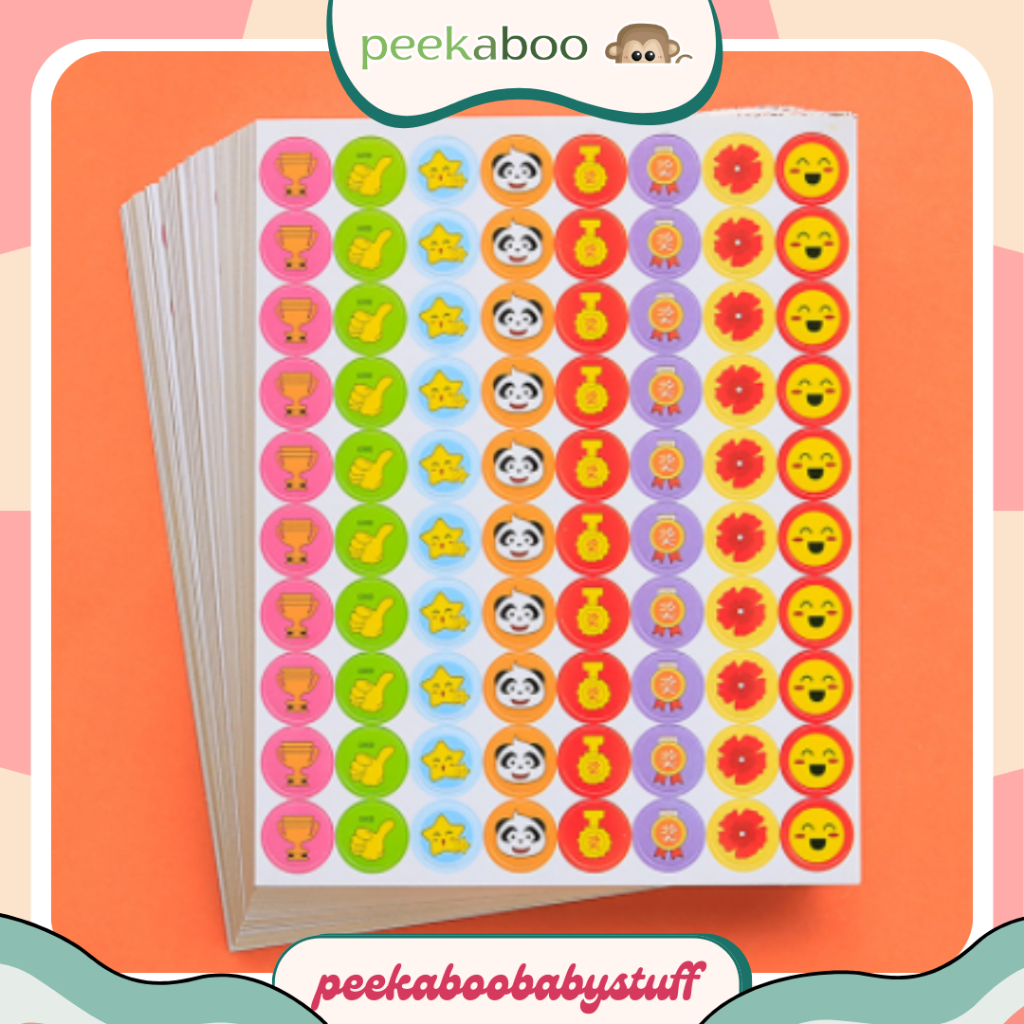 

STICKER REWARDS ANAK - PANDA TROPHY MIX || STICKER REWARD ANAK || STIKER LUCU DIY MURAH