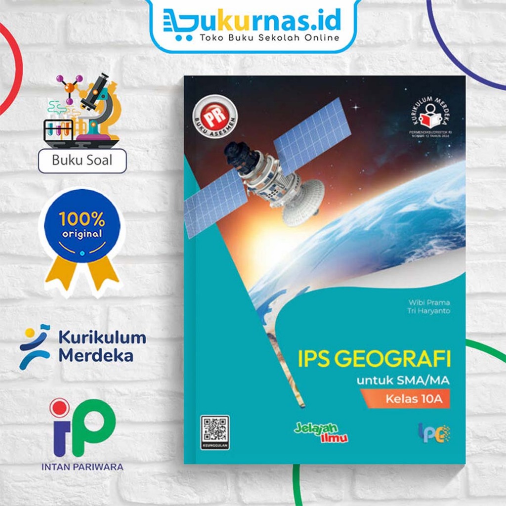 Buku PR Interaktif IPS Geografi SMA Kelas 10 Semester 1 (REVISI) - Kurikulum Merdeka Kurmer Intan Pa