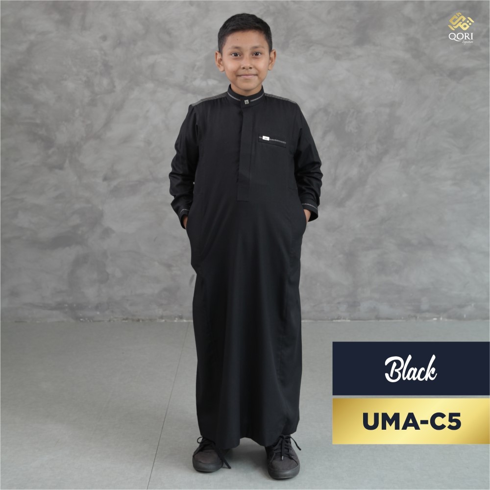 Qori Apparel Jubah / Gamis Anak Umar bin Khattab (Lengan Manset) UMA-2