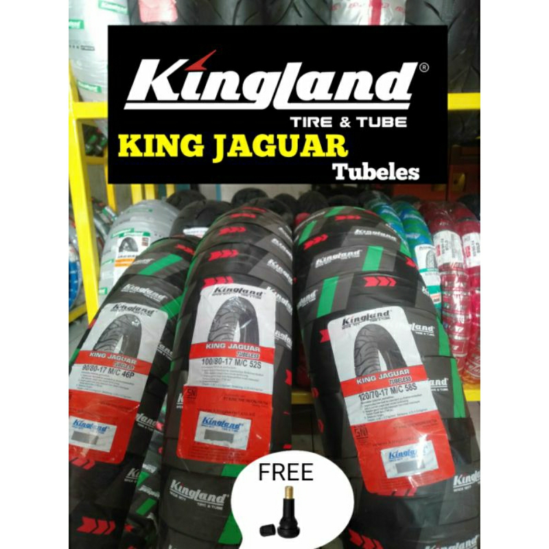 KINGLAND KING JAGUAR TUBELES MURAH