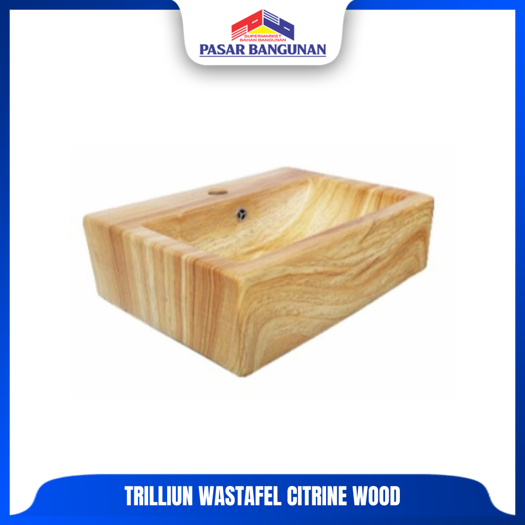 Trilliunware Wastafel Citrine Wood