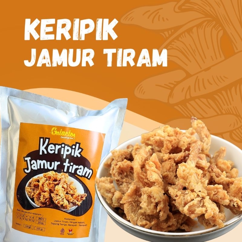 

Keripik Jamur Tiram Gurih | Free Gift | Keripik Jamur | Oleh-oleh Khas Malang Batu