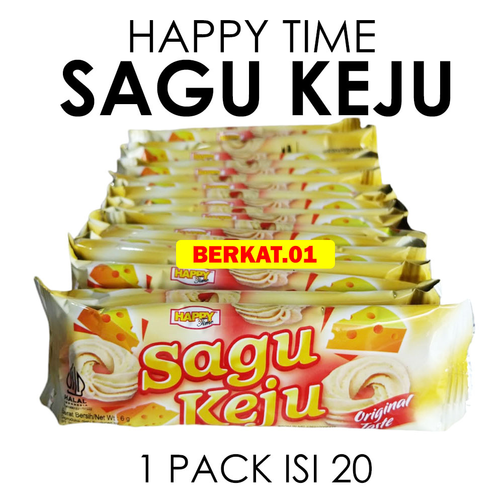 

HAPPY TIME SAGU KEJU PACK ISI 20