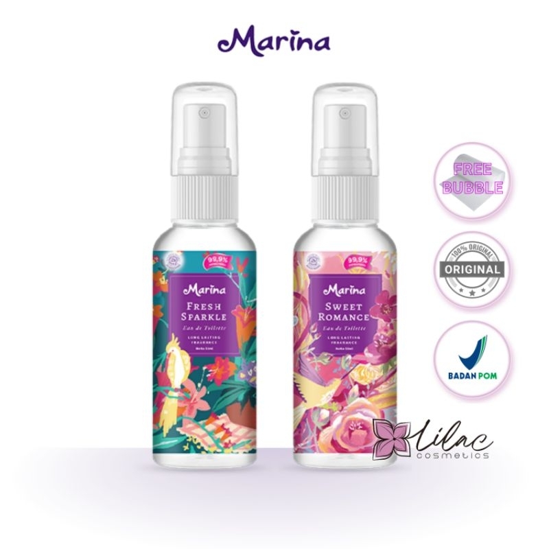 Marina Edt Parfum Sweet Romance | Fresh Sparkle 55mL