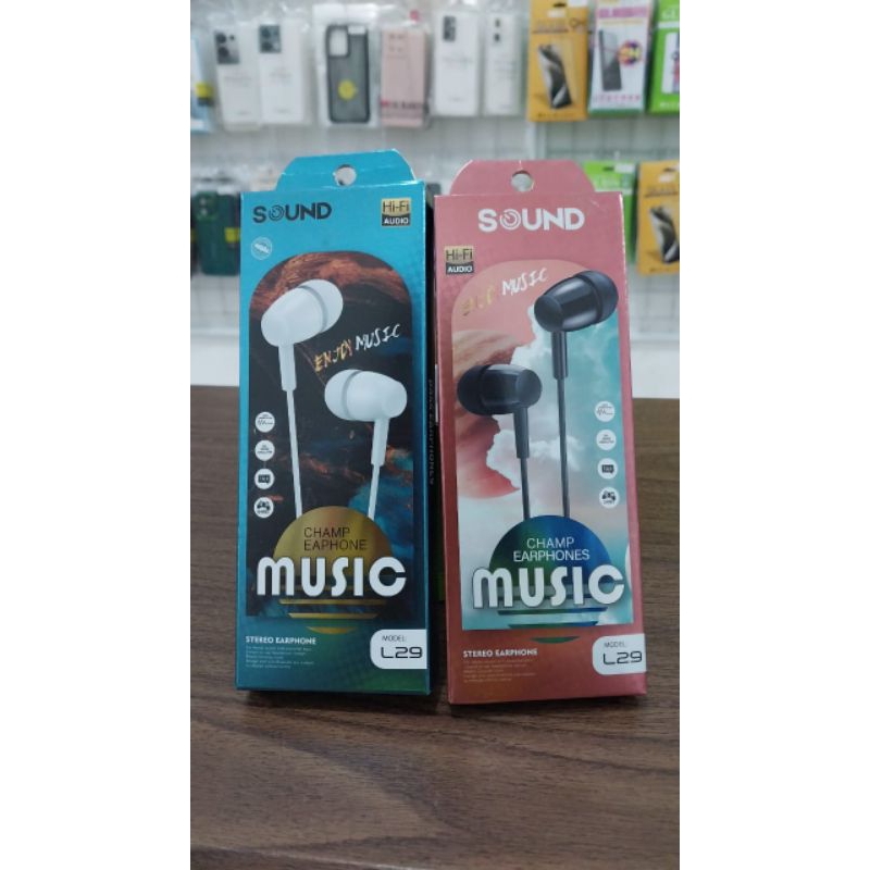 Handsfree Headset Eco Rubber Jack GadgetKU GadgetMU