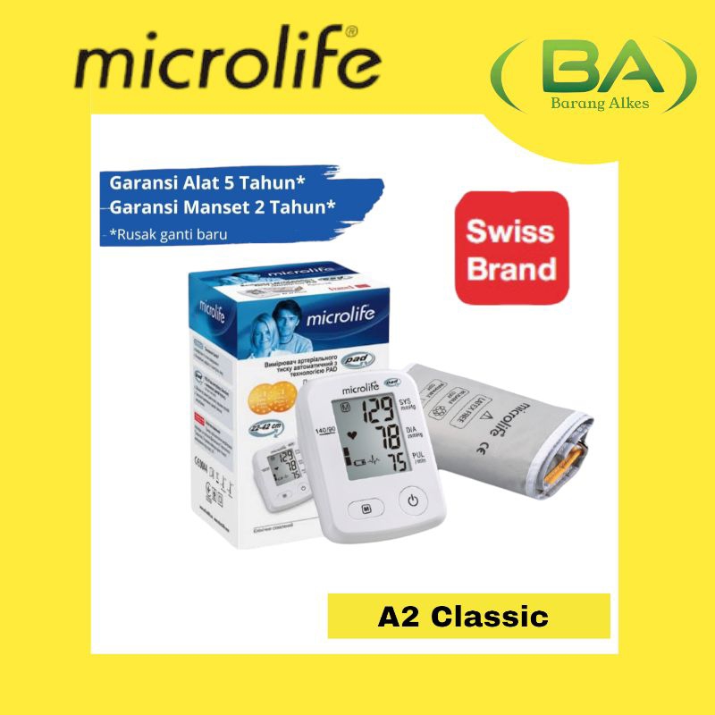 Tensimeter Digital Microlife A2 Classic  Tensi Digital Microlife A2 Classic