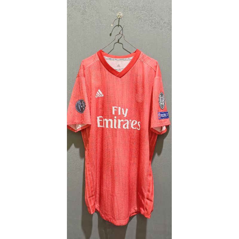 JERSEY REAL MADRID 3RD 2018/19 PLAYER ISSUE FULL PATCH