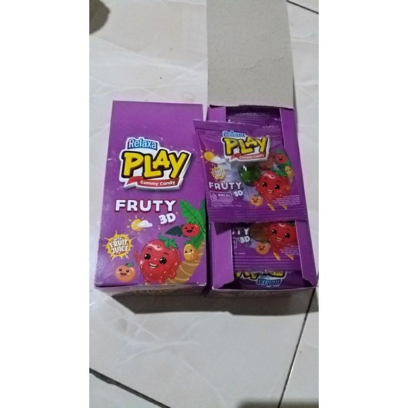 

relaxa play fruty 3d 1 box , EXP 2025