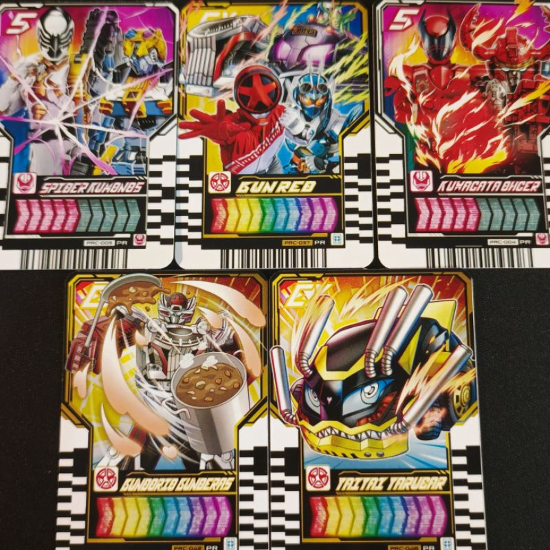 Super Sentai x Kamen Rider Chemy Card (Recast) Kustom Kamen Rider Gotchard | Ride Chemy Trading Card