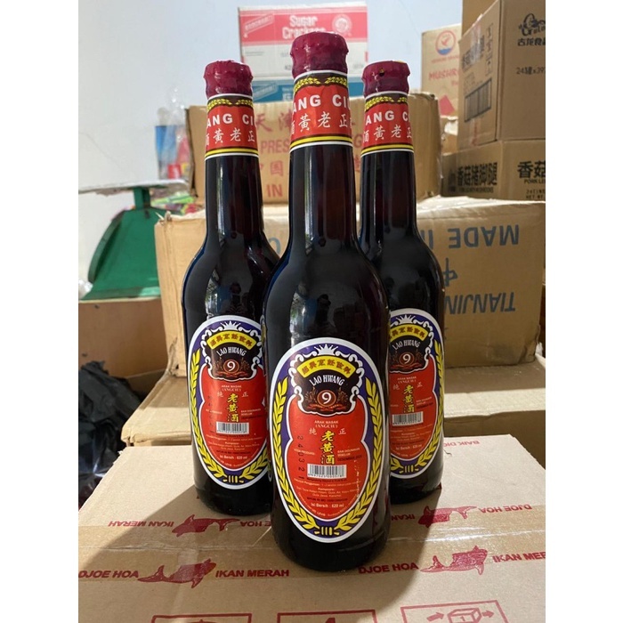 

Angciu Lao Hwang 620ml (BESAR) 1 DUS ISI 12 BOTOL