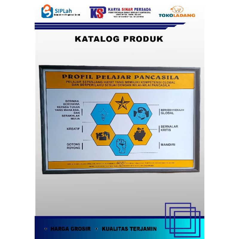 

Profil Pelajar Pancasila P5 Umum 120x80cm