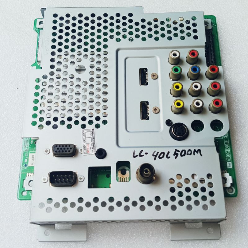 mesin tv sharp 40in - mainboard tv sharp lc40l500m - mobo tv sharp lc40L500m - motherboard tv sharp 