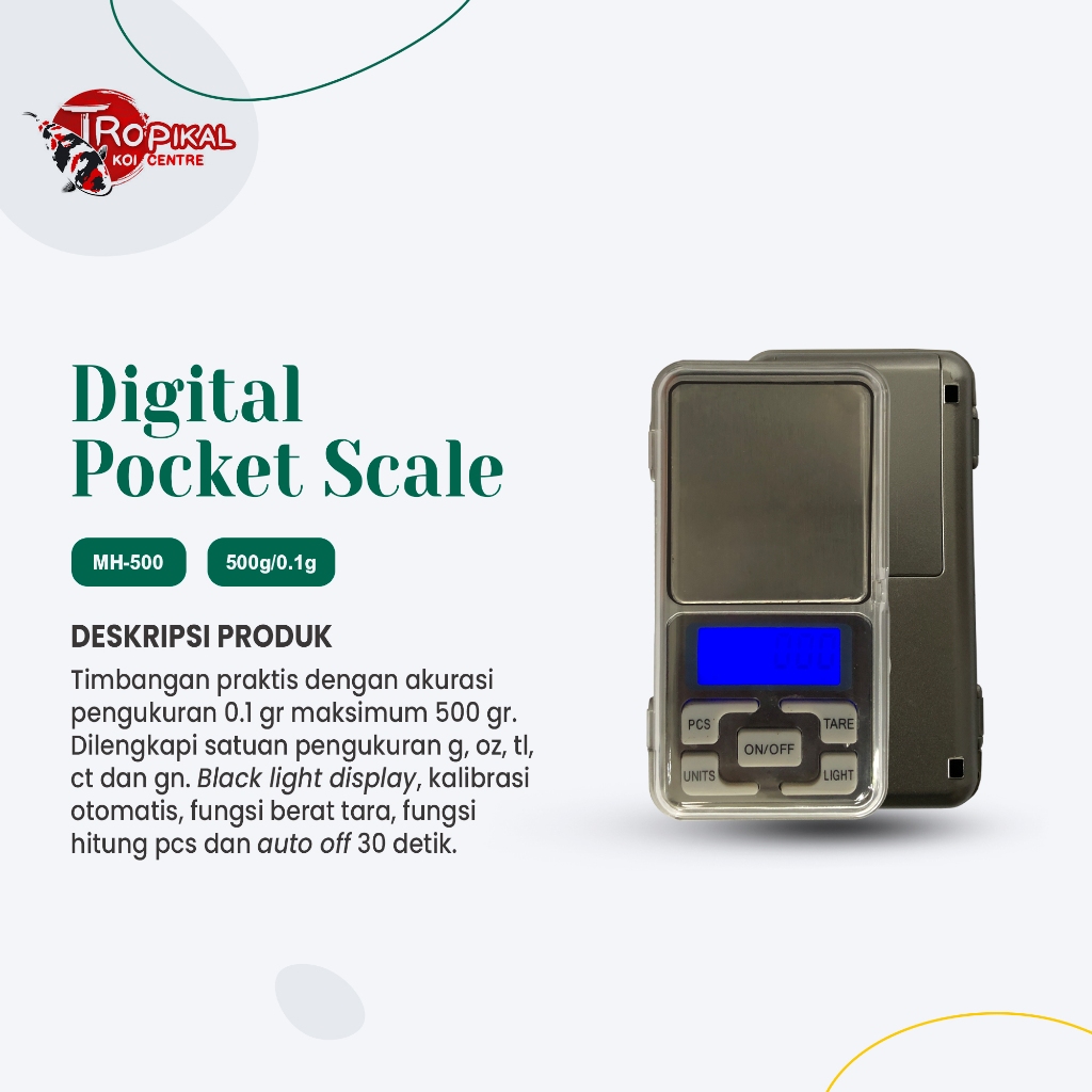 TKC Digital Pocket Scale --