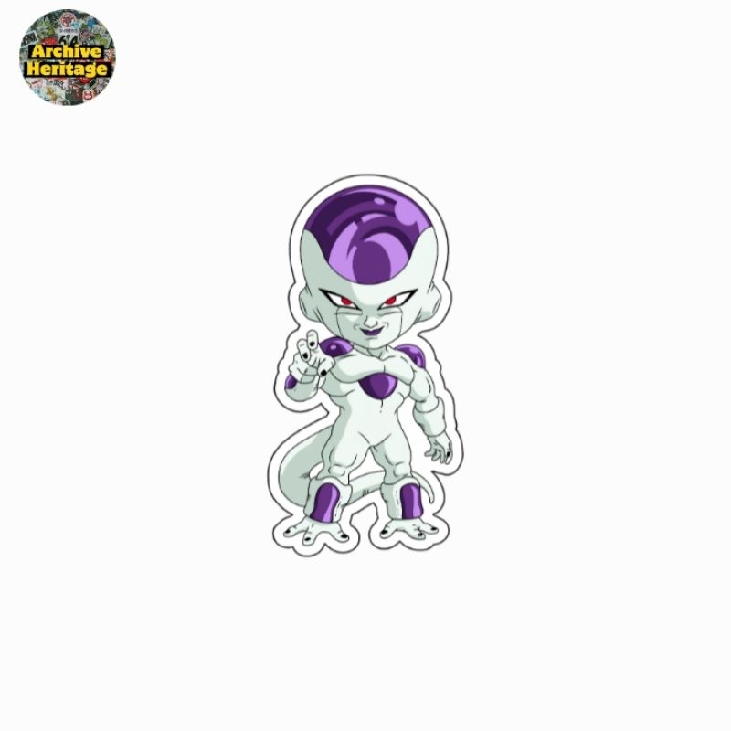 

sticker Lill Sweet Chibi Frieza dragon ball charcter kartun anime stiker