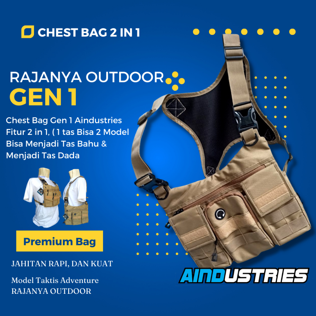 tas crem aksesoris olahraga militer berburu hunting Outdoor sepeda motor croos