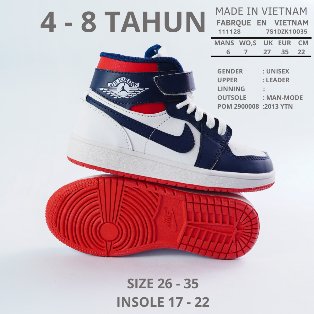 JS 05 JAKSEL SHOES Sepatu Anak N1K3 A1R J0RD4N Laki Laki Perempuan Cewek Cowok Sneaker Sekolah Olahr