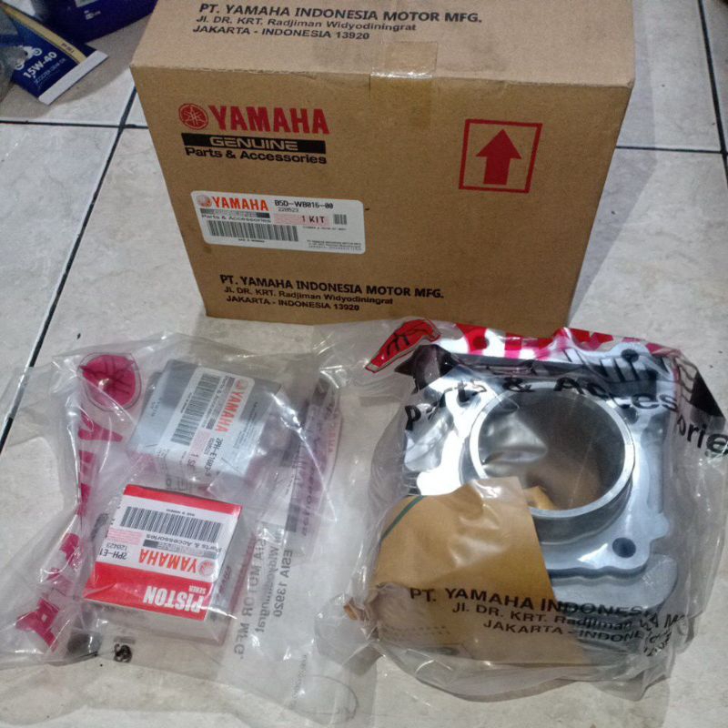 Buring Set + Piston Kit Yamaha Freego Mio m3 Mio 125 ori Genuine ORIGINAL YAMAHA YGP