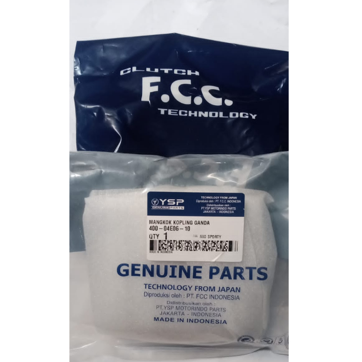 Mangkok Ganda Mio Sporty (5TL) Mangkok Kopling Ganda Fcc Original