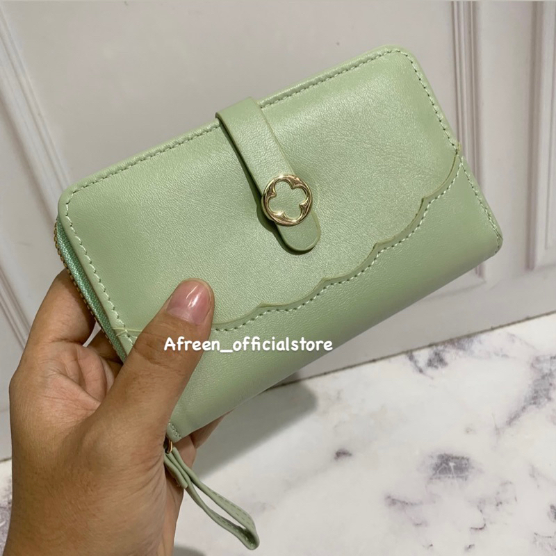 Dompet Wanita Forever Young Resleting Kancing Tanggung | Dompet Cewek Kancing ukuran 6 inch | Dompet