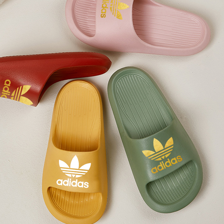 Sandal Adidas Anak Perempuan Cewek Sendal Flat Slip Selop Import Classic Fashion Murah Original Eva 