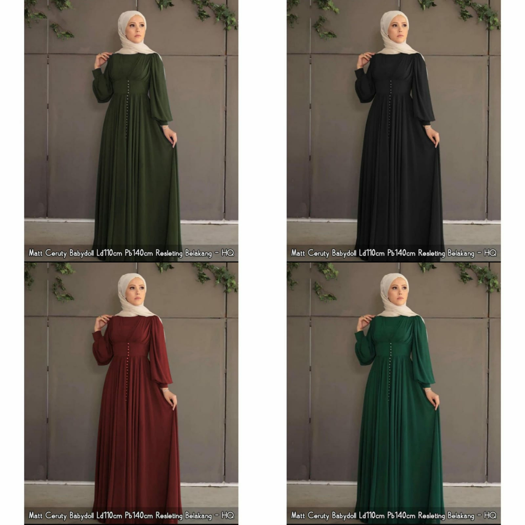 JASMINE DRESS/Dress Muslim/Fashion muslim/Fashion Wanita