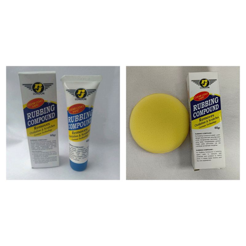 RJ London Kompon pengkilap compound compon kuning german technology 60gr