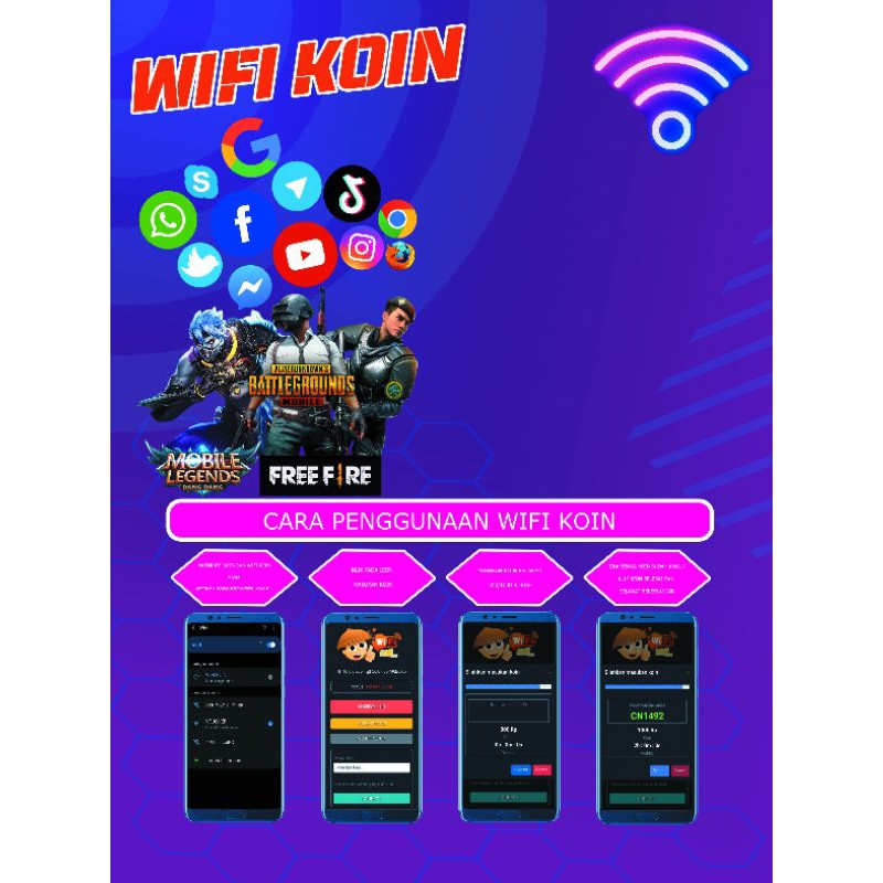 WIFI KOIN (MULTIKOIN)(SINGLE KOIN)