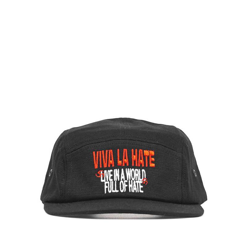 Easthood Viva La Hate Topi 5 Panel Hitam